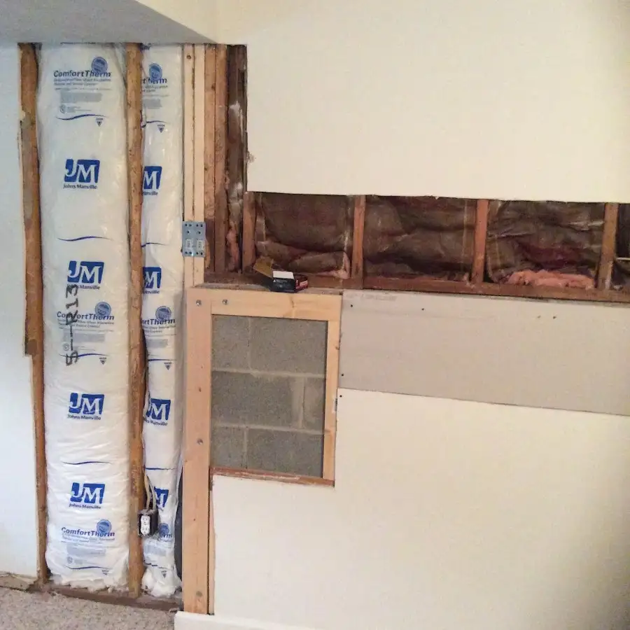 Wall insulation replacement during Odor Removal & Deodorization in Wildwood